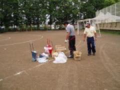 運動会前日準備のお手伝い保護者様へ