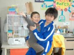 職場体験に中学2年生が来園 ~豆先生に~