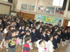 今日は終業式、明日から冬休みスタート ~1月17日(月)始業式~