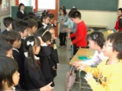 楽しかった体験一日入学 ~年長組さんが中央小学校訪問~