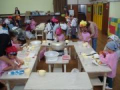 ☆~年少さんの親子クッキング~☆