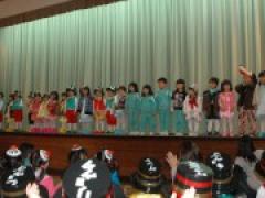 お遊戯会総練習(前半)終了 ~年少さん・ほし組さん・かぜ組さん 上手でしたよ!~