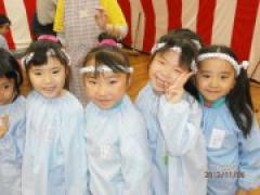 園友会主催 『もちつき』