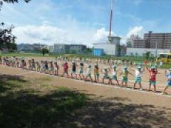 NHKグラウンドでの運動会練習スタート