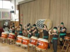 和太鼓演奏会(園友会お父さんの会主催)が明日に迫る