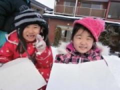 年中★雪遊び