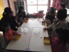 風船を作って遊んだよ! ぶどうぐみ