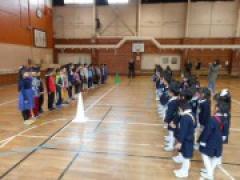 中央小学校訪問交流~年長~