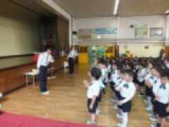 みぎ・ひだり・みぎ!~交通安全教室~