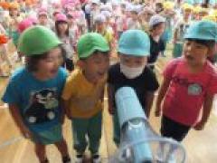 がんばりました!  運動会総練習1日目