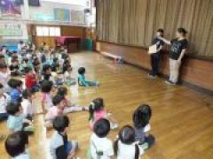 教育実習生の着任式