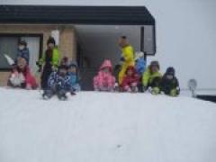 牛乳パックでそり滑り☆~年中~