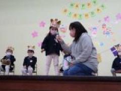 上手に発表できたね🎤✨~3月生まれさんお誕生会~