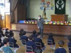 1学期始業式、着任式~令和4年度~