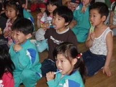 はみがきシュッシュッシュ♪