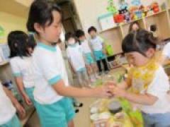 年長さんおいしい「いちご🍓」をありがとう!