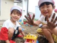 みんなで泥遊び🎵~年少・中~
