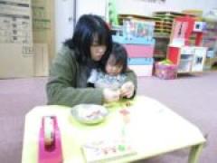 秋の製作で「きのことどんぐり」の飾り作ったよ!