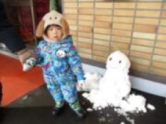 雪遊び楽しかったね⛄