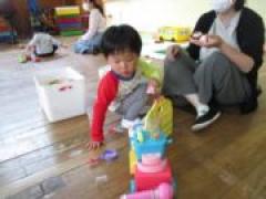一緒にお遊戯室で遊ぼう♪