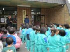 避難訓練🚒~消防車にふれる会~